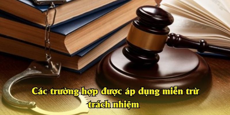 Các trường hợp được áp dụng miễn trừ trách nhiệm