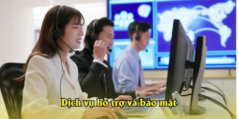 Dịch vụ hỗ trợ và bảo mật tại 8KBET