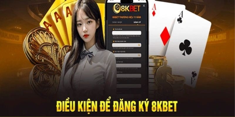 Hướng dẫn từng bước để đăng ký 8kbet